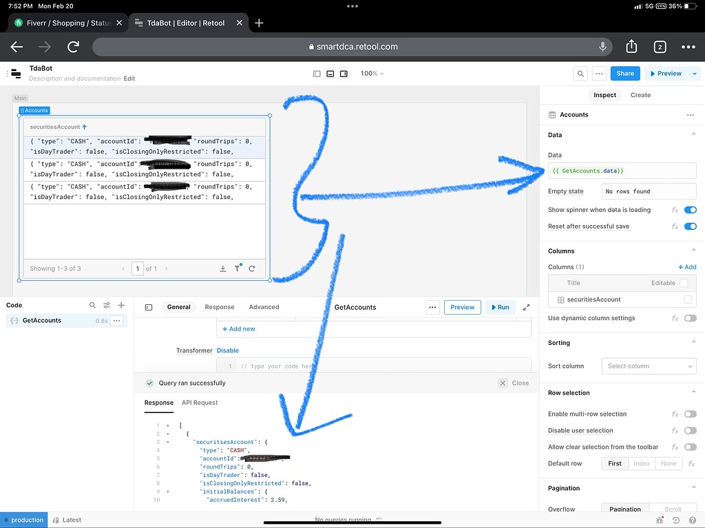 Parsing Json Array App Building Retool Forum