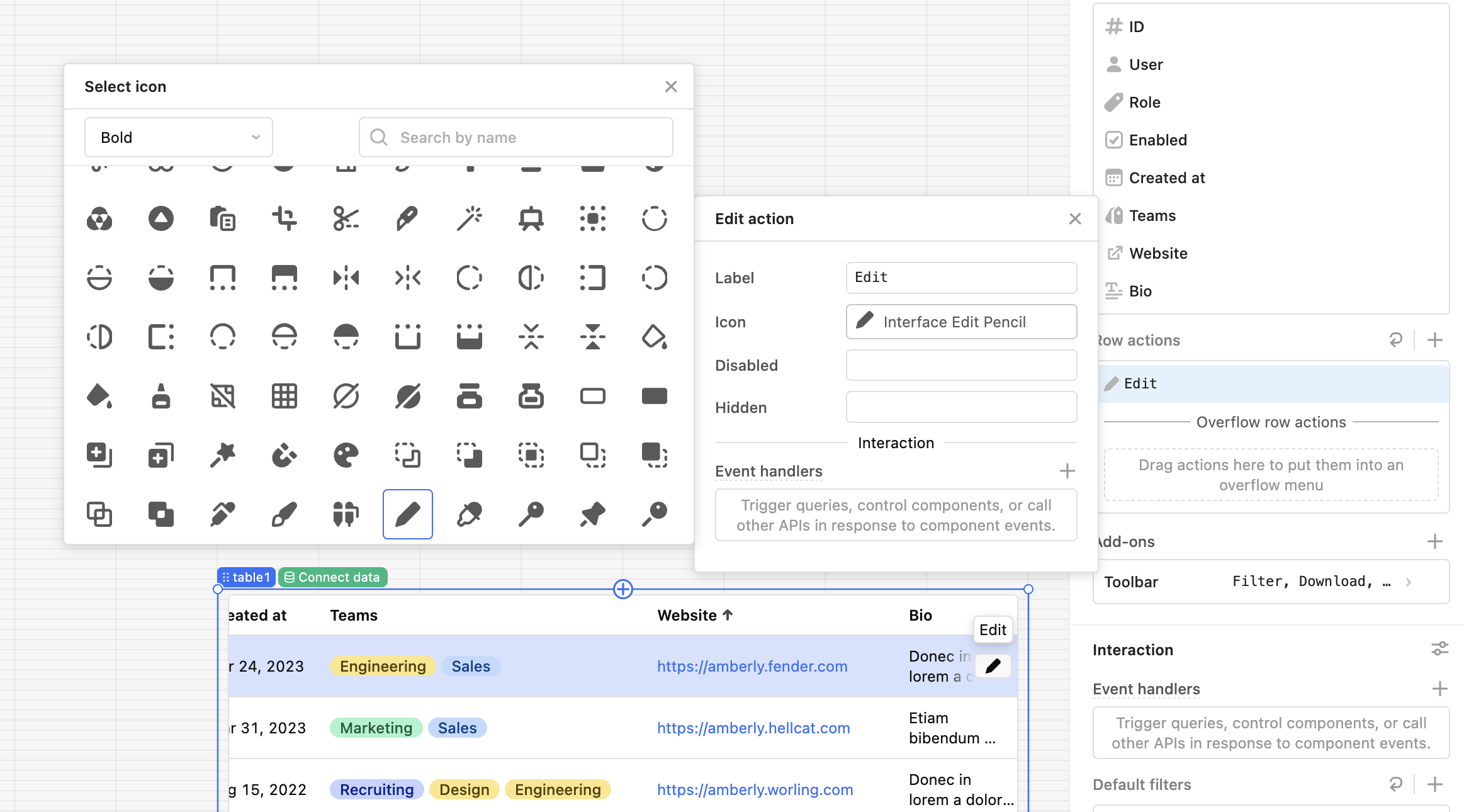 Change Retool Table Icon color - 💬 App Building - Retool Forum