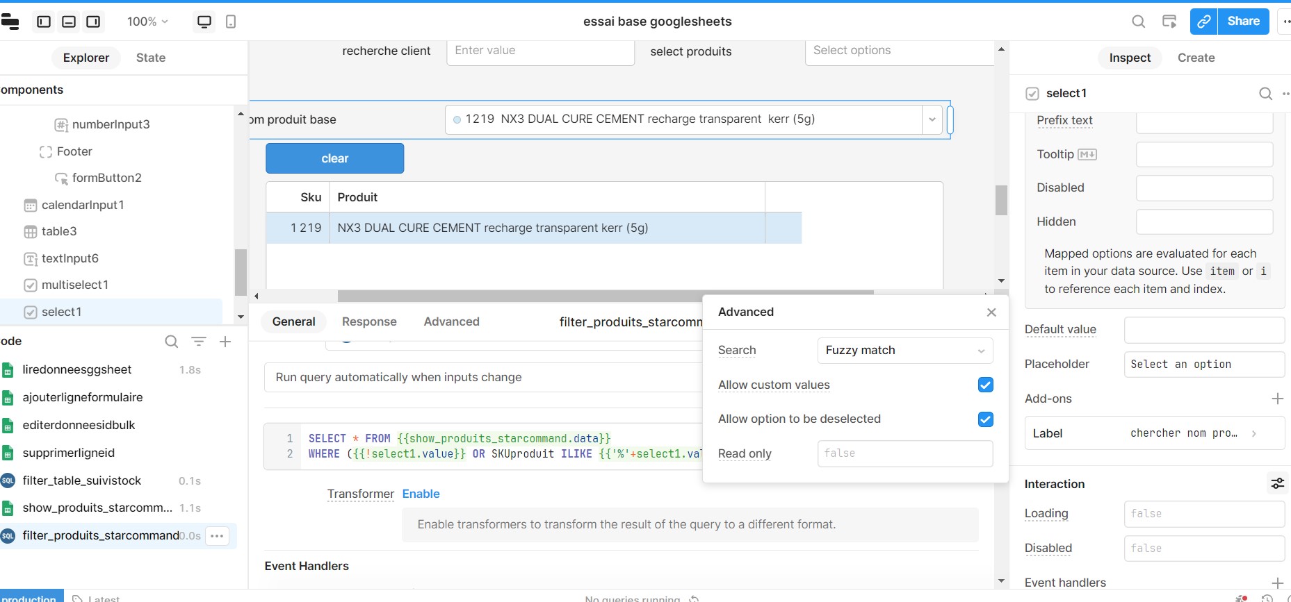 Multi Select not Showing Selected Values - App Building - Retool Forum