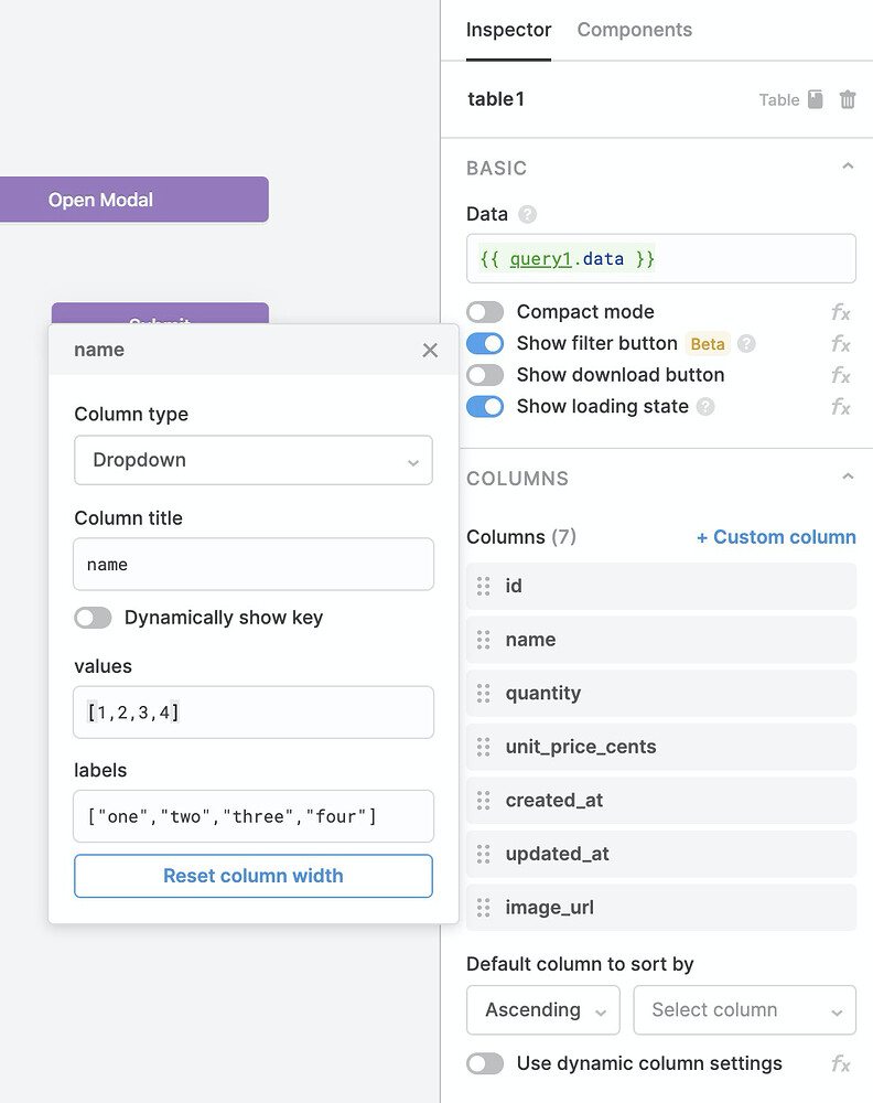 Edit Record via Dropdown - 💬 App Building - Retool Forum