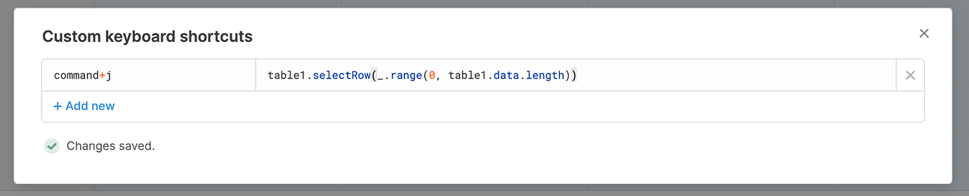 Select All Table Component - 💬 Feature Requests - Retool Forum