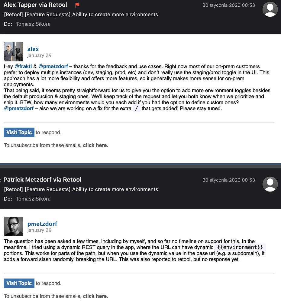 Ability to create more environments - 💬 Feature Requests - Retool Forum