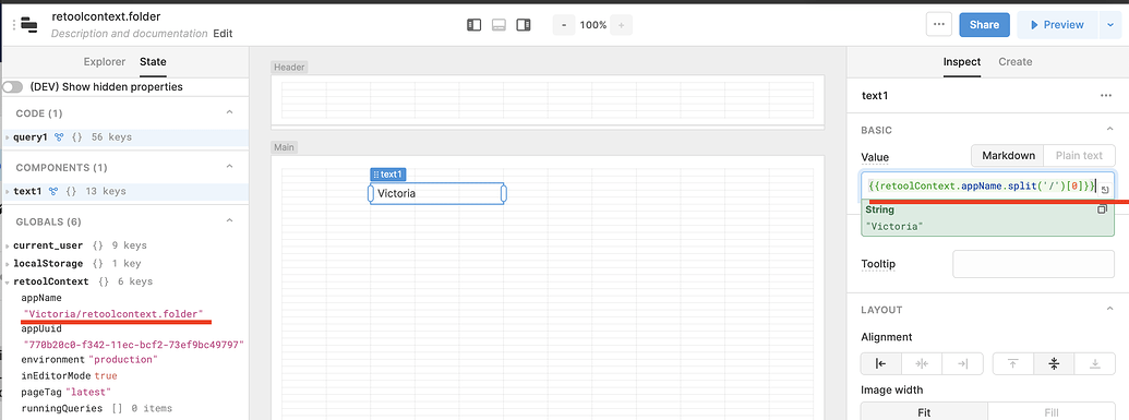 Folder/App Structure in retoolContext - 💬 Feature Requests - Retool Forum