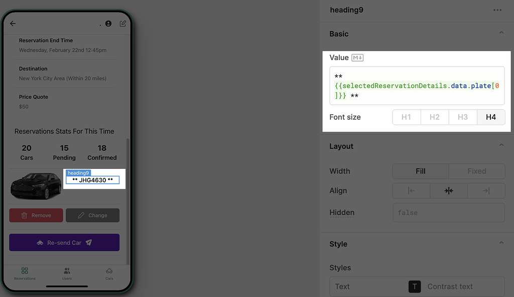 Markdown not working on Header Text - 💬 Mobile - Retool Forum