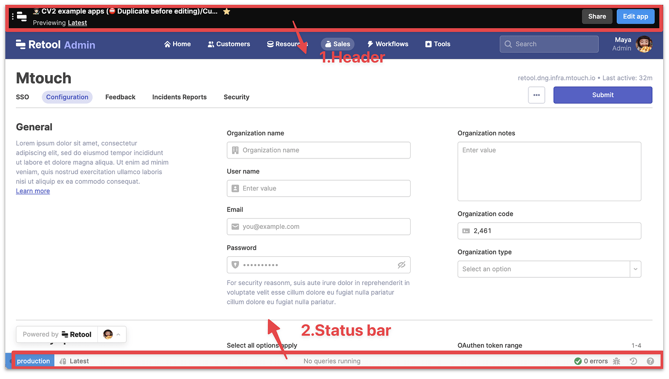 Debug bar as an app setting - 💬 Feature Requests - Retool Forum