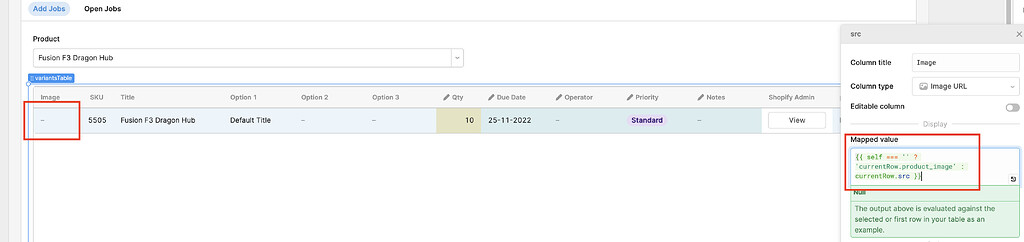 Show alternative value if cell is empty - 💬 App Building - Retool Forum