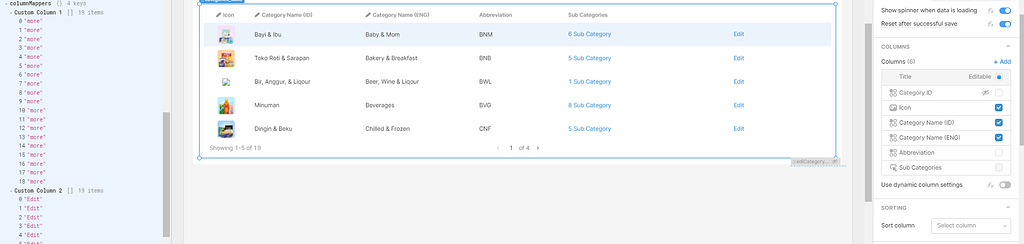 Custom column not shown in table - 💬 App Building - Retool Forum