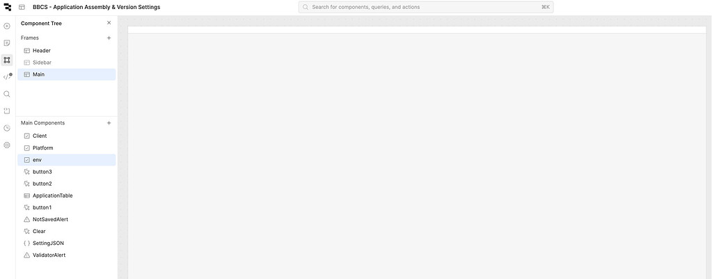 Project Components Are Not visible - 💬 App Building - Retool Forum