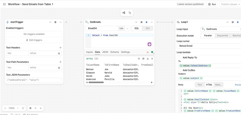 Workflow StartTrigger - 💬 App Building - Retool Forum