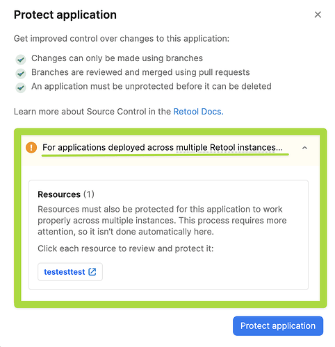 Protect application