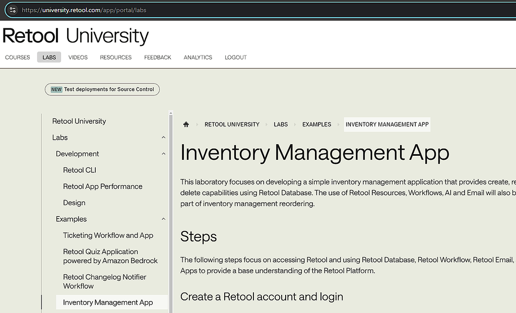 Retool Uni Lab Suggestions - 💬 Feature Requests - Retool Forum