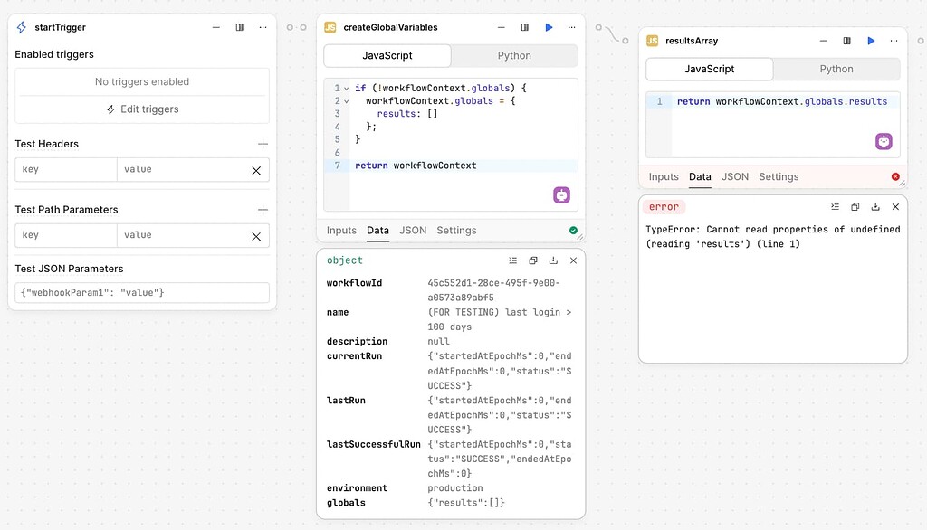 Using workflowContext.globals for global variables does not work for me ...