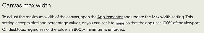 Canvas max width description