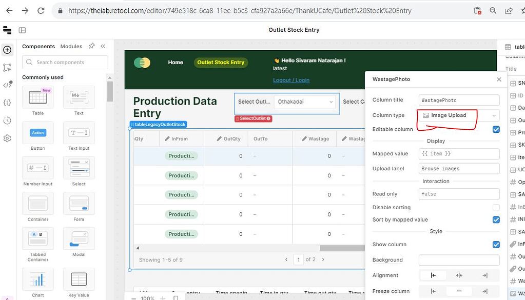 New table equivalent of legacy table's Image upload column type - 💬 App ...