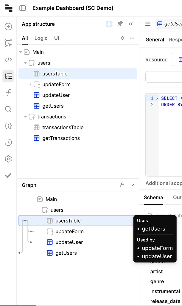 App Feature Tree Early access: App structure tree - 💥 Product Updates - Retool Forum
