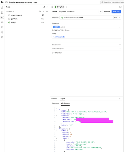 in-app staging