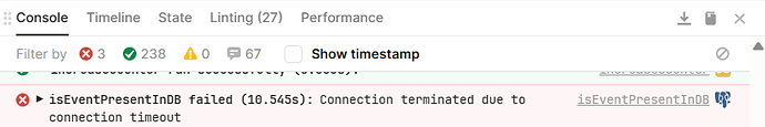 timeout query