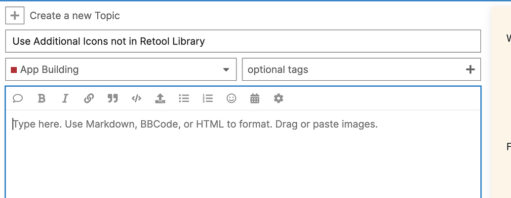 Allow Insert Emojis in Rich Text Editor - 💬 App Building - Retool Forum