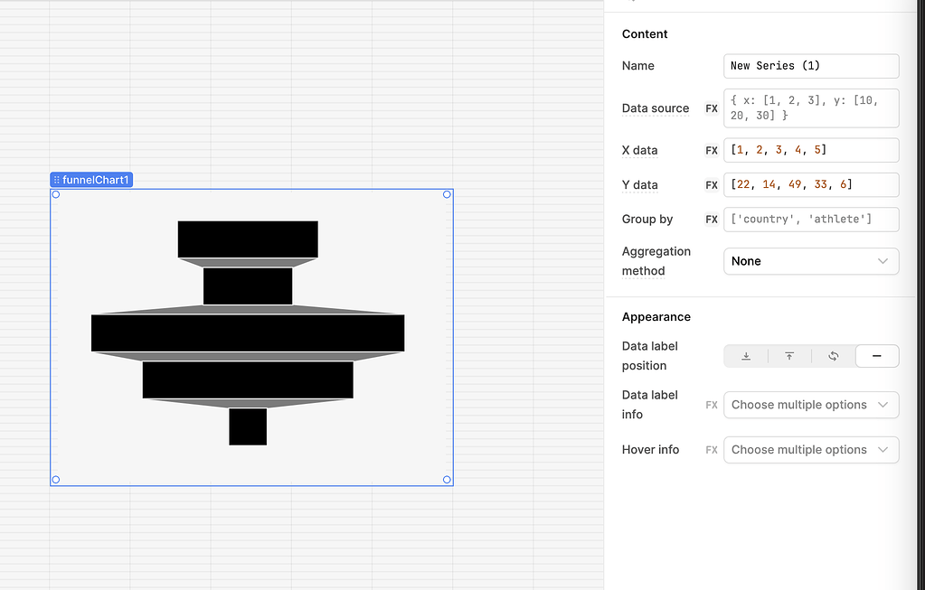 Change color of the new funnel chart - 💬 App Building - Retool Forum