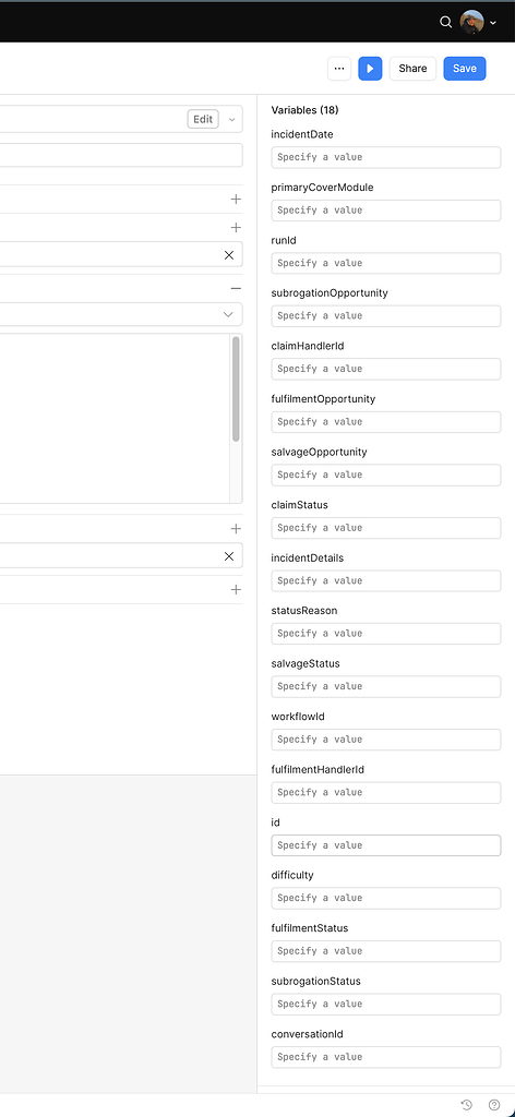 Feature Request, Variables in QueryLibrary needs to be scrollable - 💬 ...