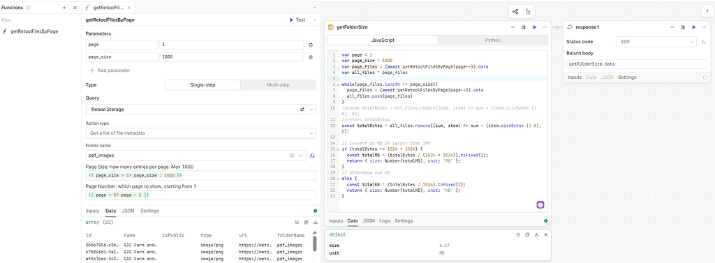 Retool Storage - Add Folder Size - 💬 Feature Requests - Retool Forum