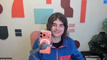 Say hi to James tomorrow!