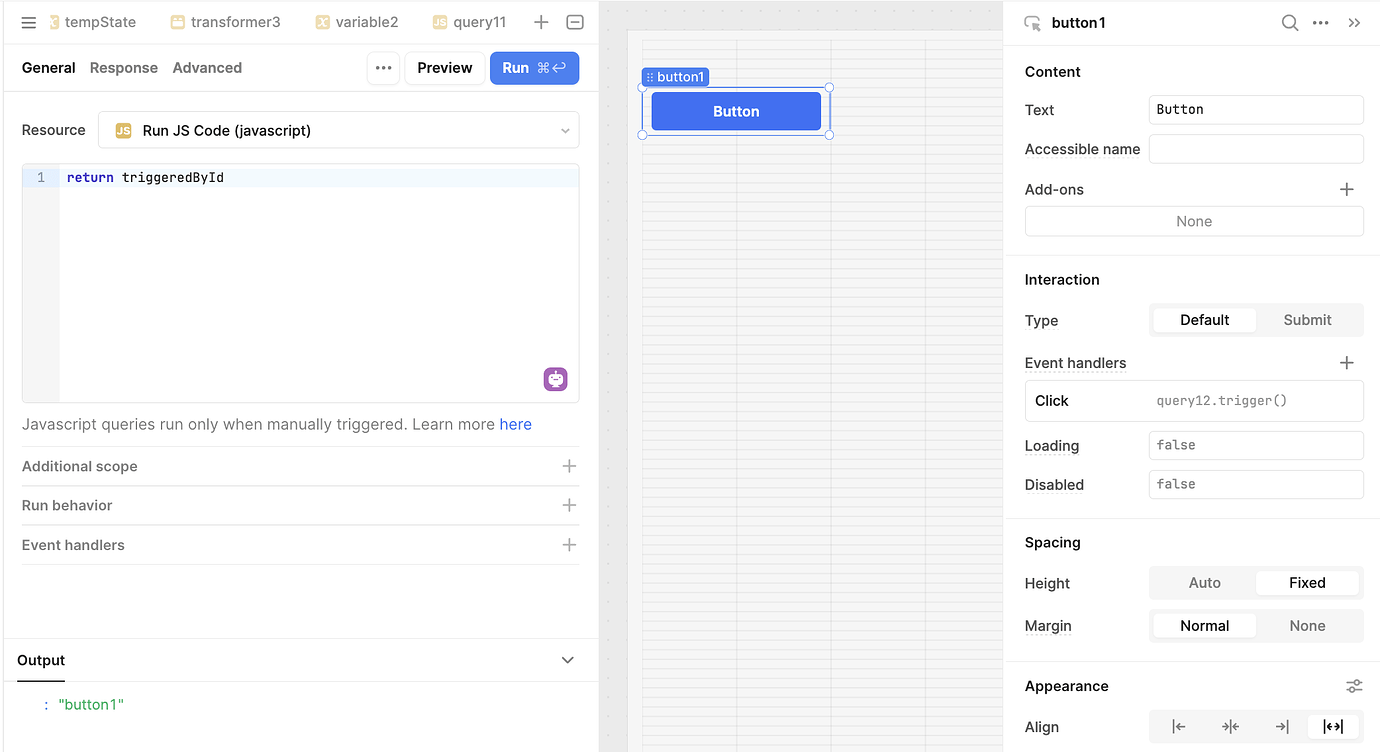 Which component called the query - 💬 App Building - Retool Forum