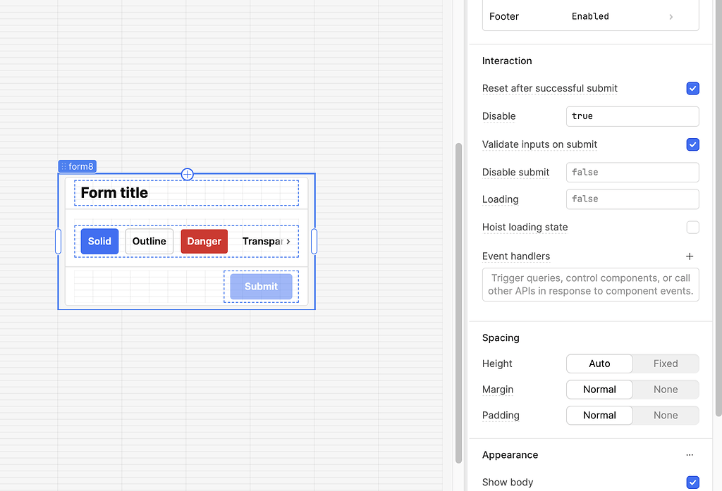 Button group disabled problem - 💬 App Building - Retool Forum