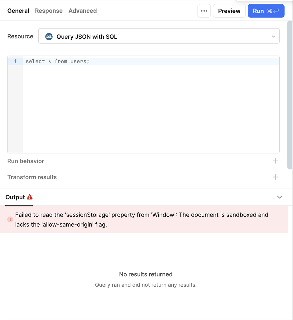 Query JSON with SQL Resource will not run - 💬 Queries and Resources ...