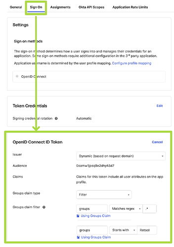 6-Add OpenID Token to Application