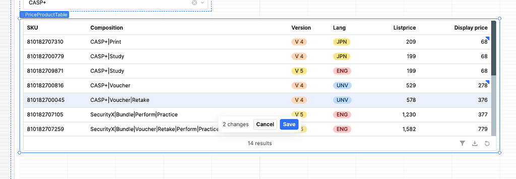 Table Edit Checking/Formatting - 💬 App Building - Retool Forum
