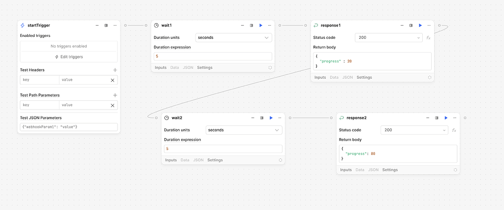 Reporting workflow progress back to the app (multiple responses?) - 💬 ...