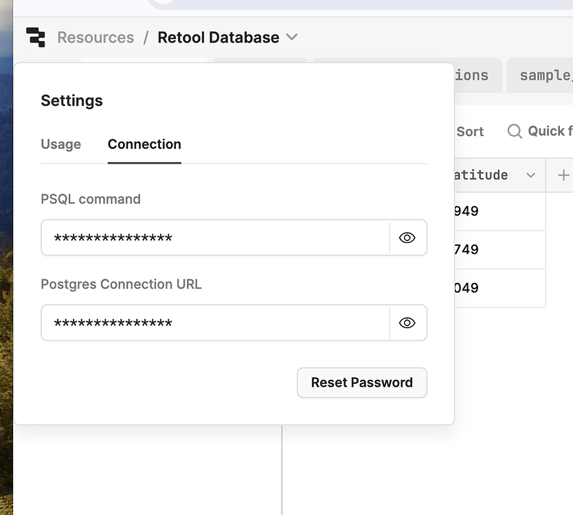Can I restrict retool database external connection permissions - 💬 ...