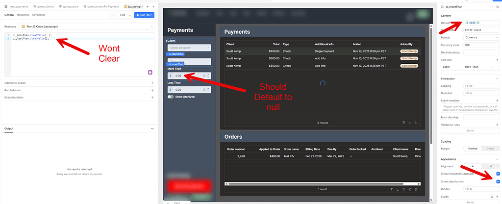 Cannot set Null default value for Currency Control - 💬 App Building ...
