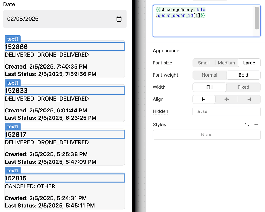 Mobile app- Selected Value Issue - 💬 App Building - Retool Forum