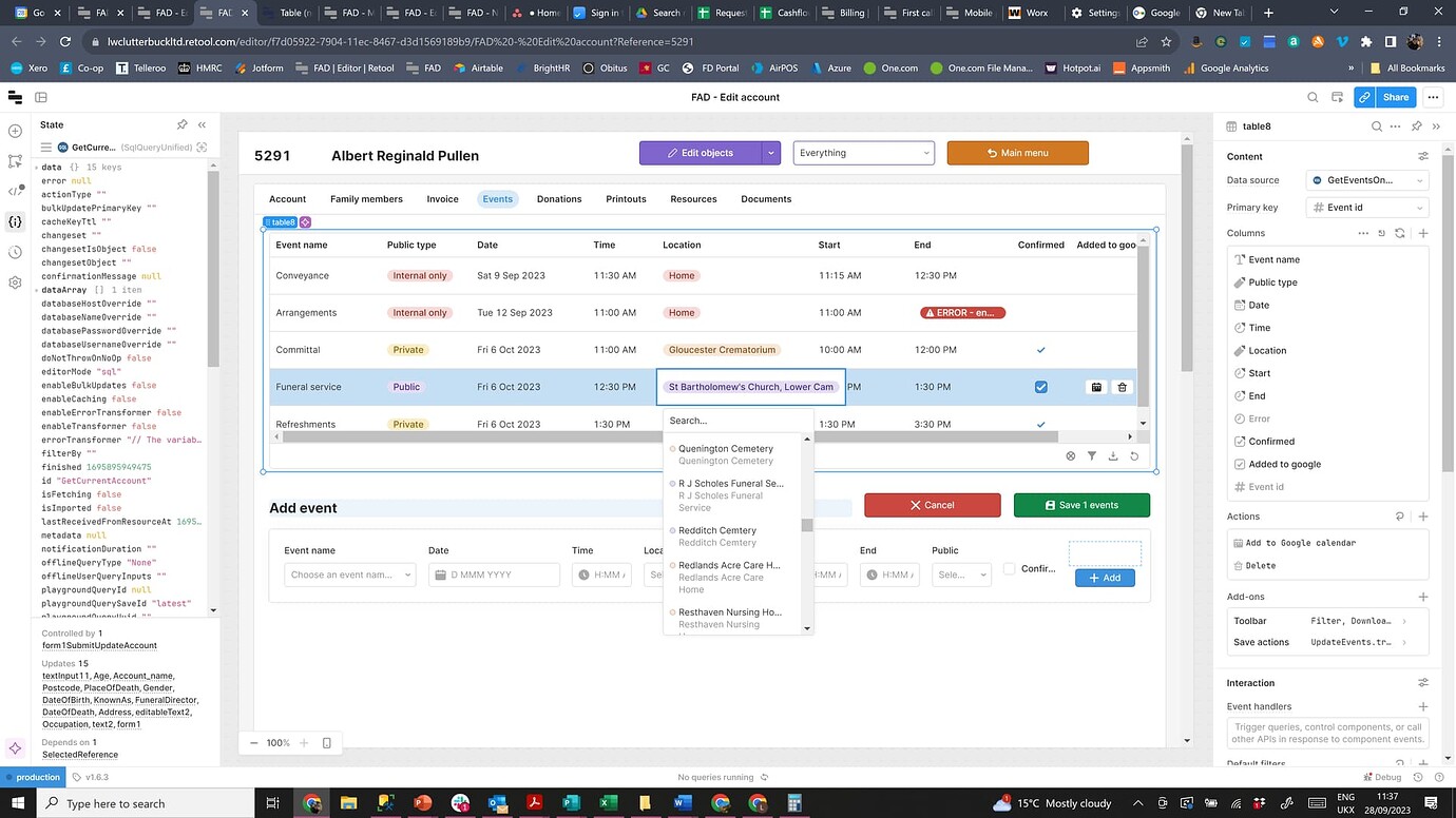Table (new) tag columns with Caption - 💬 Feature Requests - Retool Forum