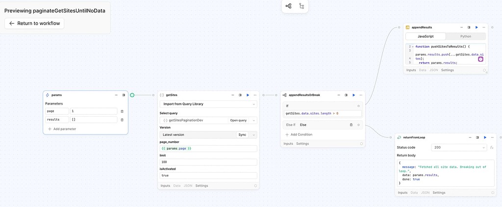 Breaking Out Of Loops рџ Workflows Retool Forum
