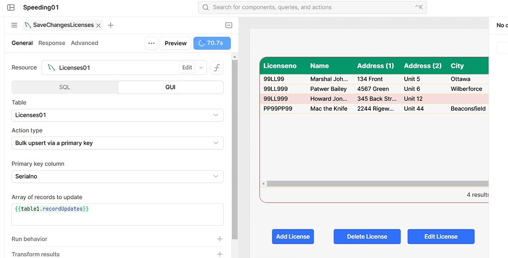 SaveChanges Taking Forever - 💬 App Building - Retool Forum