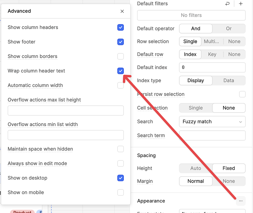 CSS to set column width of table - 💬 Feature Requests - Retool Forum