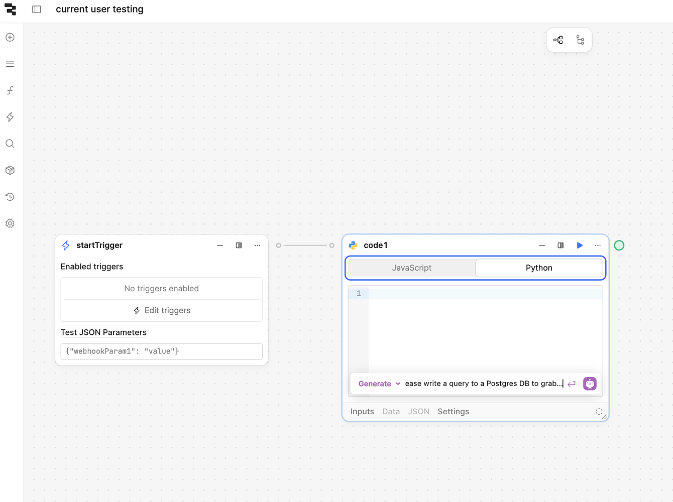 New to retool and JavaScript – Best practices for replicating a python ...
