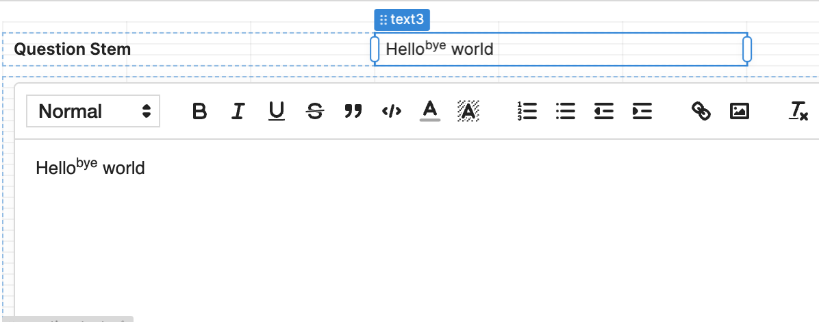 Rich Text Editor