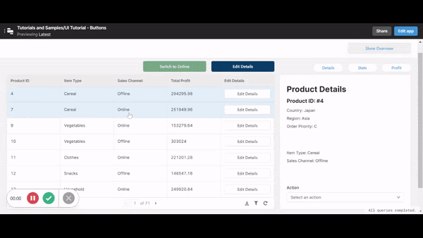 html - Place multiple toggle buttons inside <select> as options in