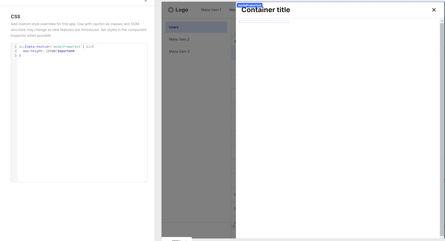 Modal Frame Height? - 💬 App Building - Retool Forum