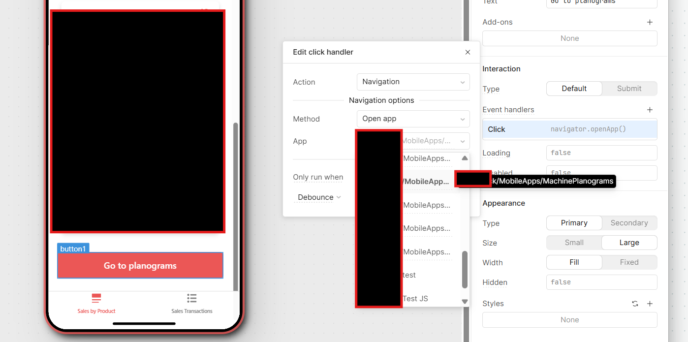 Links between Apps just broken on Mobile app - 💬 Mobile - Retool Forum