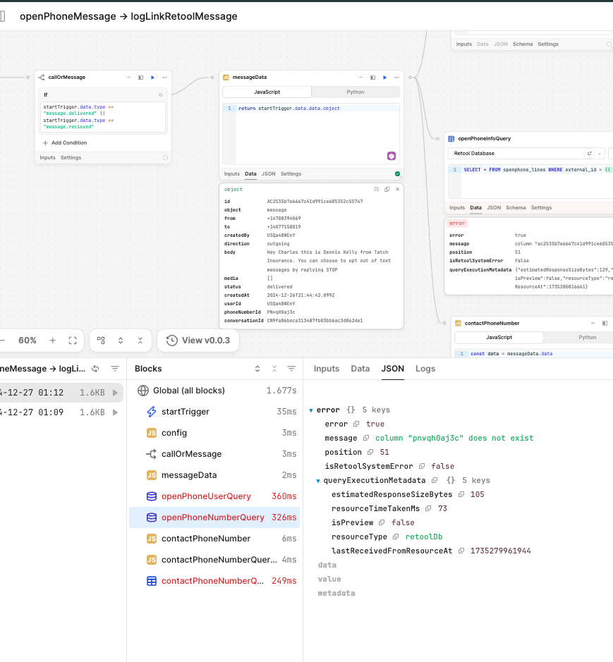 Retool Workflow SQL Queries with Where Clauses Failing - 💬 Workflows ...