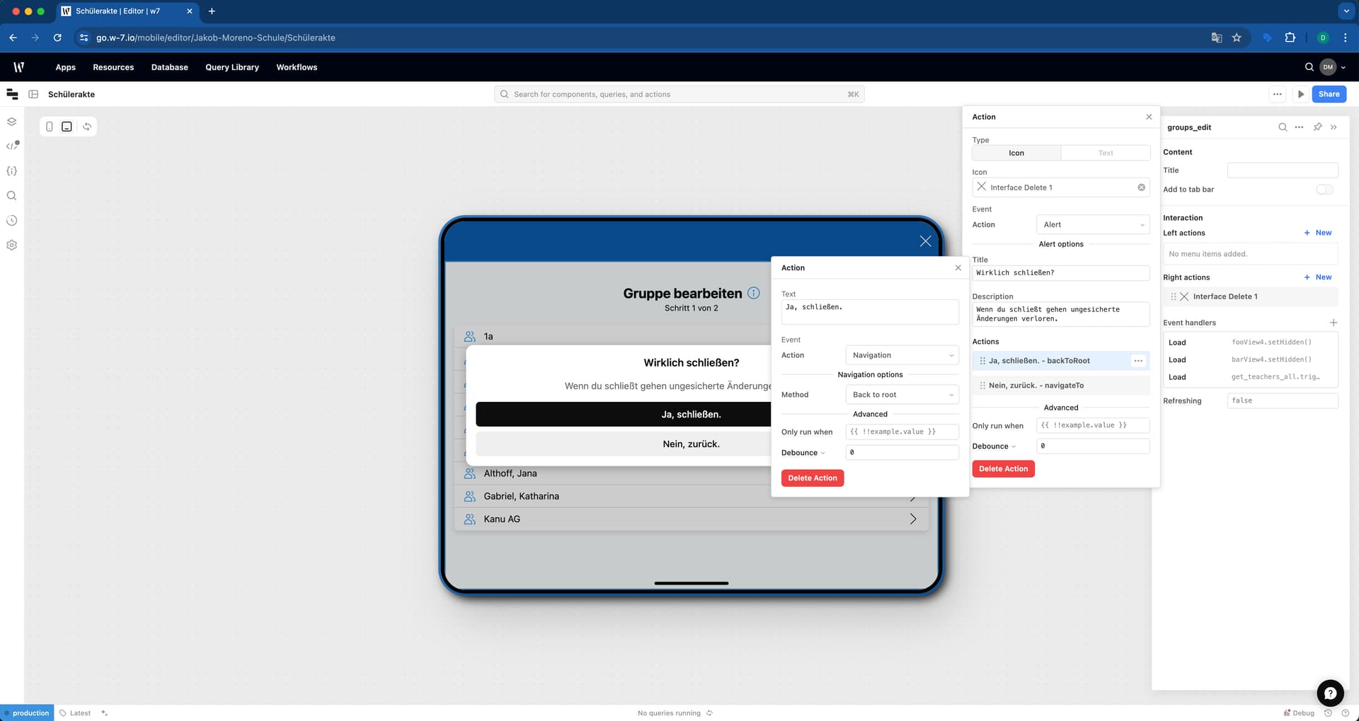 Alert actions buggy - 💬 App Building - Retool Forum