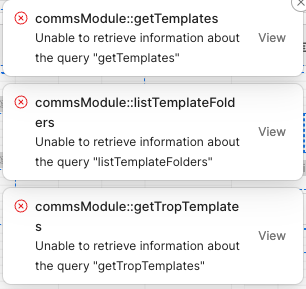 Retool modules - missing queries