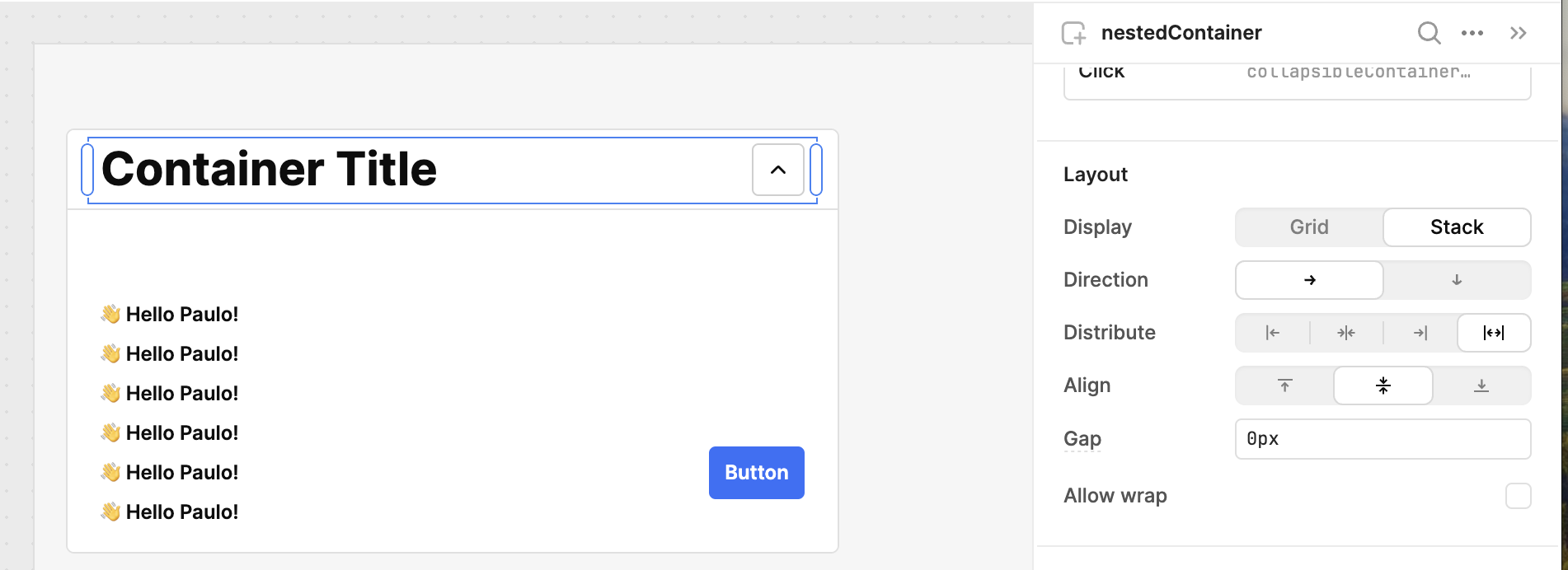 Collapsible Container Web Component Collapsible Container Click anywhere on Bar - ๐ฌ App Building - Retool Forum
